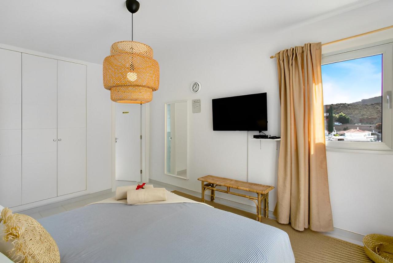 Dream Villa With Heated Pool, Rooftop & Ocean Views Mogán Exterior photo